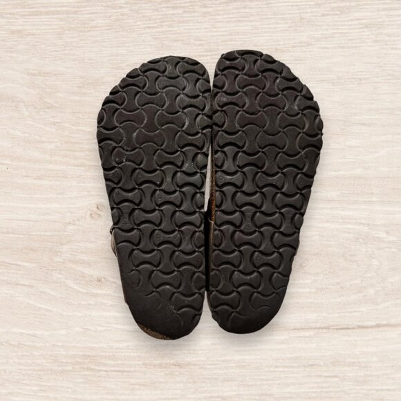 Birkenstock Gizeh Metallic Bronze Leather Thong Sandals Women’s Size 39 US 8–8.6 - Picture 6 of 6